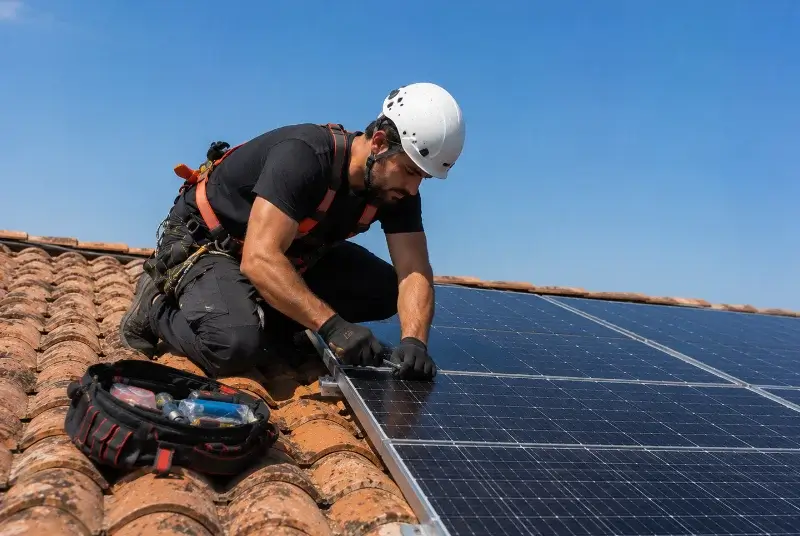 Maintenance et monitoring de panneaux solaires à Geaune